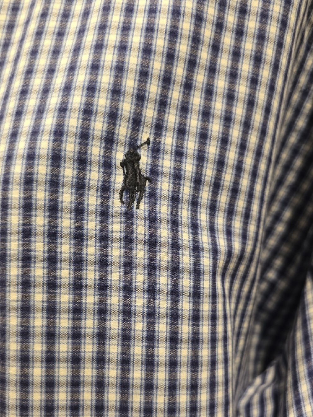 Polo by Ralph Lauren Blue Gingham Button-Down Shirt - Picture 2 of 3